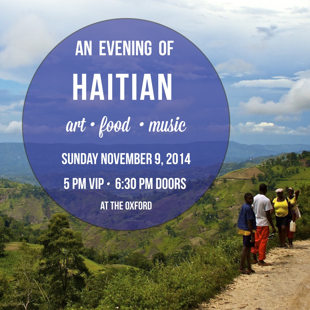 An Evening of Haitian Art, Food, and Music